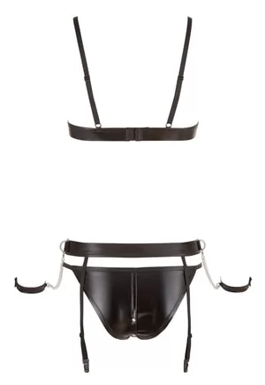 Lingerie ouverte bondage 3p