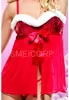 Babydoll de Noel et string Babydoll de Noel et string