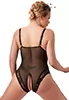 Body sexy noir grande taille