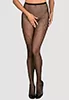 Collants ouverts string Noir S233