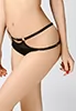 Culotte taille haute coquine jet Black