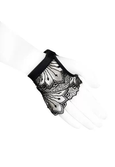 Gants noir Hotel Desire Clandestine