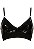 Jade Brassiere Vinyle noir