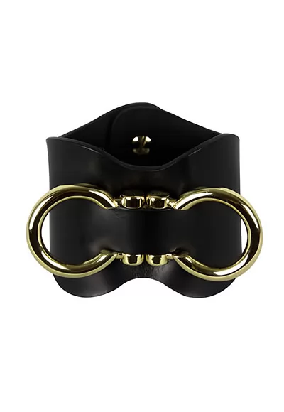 Monarch Cuff Cuir Noir