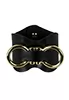 Monarch Cuff Cuir Noir