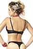 S Soutien Gorge Laque effet cuir