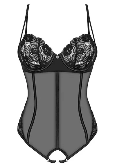 Serena love Body ouvert Noir