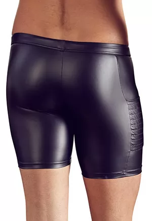 Sexy Short cycliste zippé pour homme