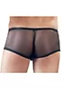 Shorty pour homme effet cuir et transparent