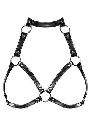 Soutien gorge bondage noir A740