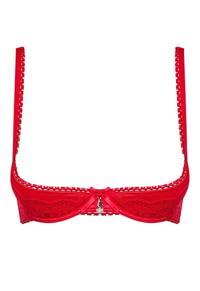 Soutien gorge demi bonnet Lovica Rouge