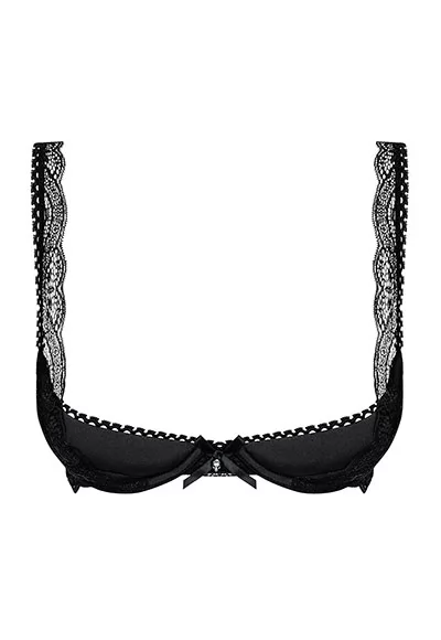 Soutien gorge demi bonnet Miamor Noir