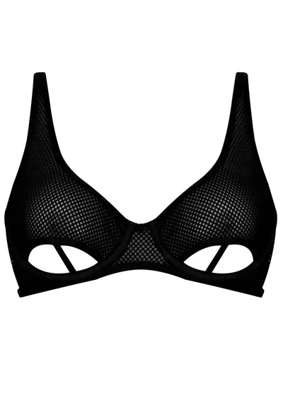 Soutien gorge ouvert Jet Black