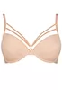 Soutien gorge push up beige invisible