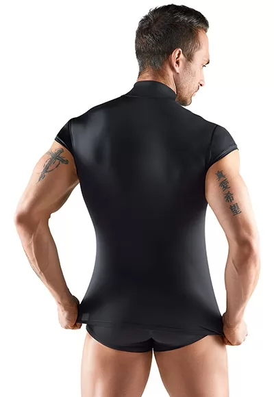 Tee shirt rayures transparentes pour homme