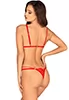 Body dentelle sexy Lovlea Rouge