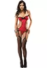 Body rouge satin balconnet