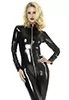 Combinaison vinyl noir Sweety Cat suit