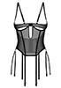 Corset sexy noir Euphori