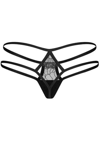Culotte sexy noire Arrowel