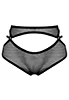 Culotte taille haute coquine jet Black