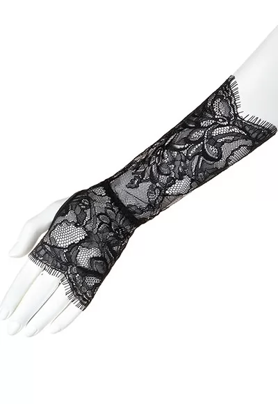 Gants noir Valse