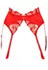 Libertine Porte jarretelles rouge