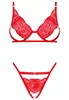 Mellania Lingerie sexy 2 pcs Rouge