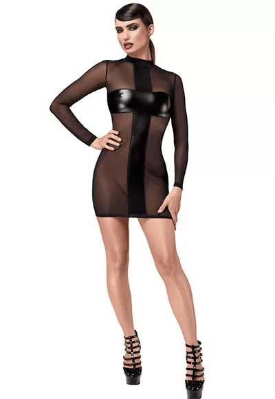 Robe mini sexy transparente Crossfire