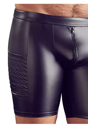 Sexy Short cycliste zippé pour homme