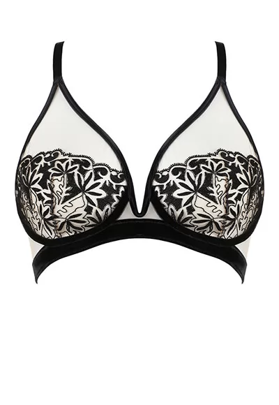 Soutien gorge armatures noir Tango