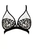 Soutien gorge armatures noir Tango