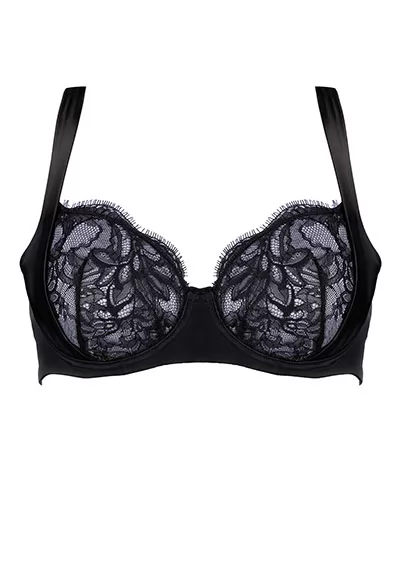 Soutien gorge corbeille noir Valse