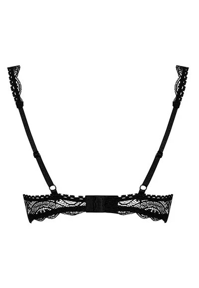 Soutien gorge demi bonnet Miamor Noir