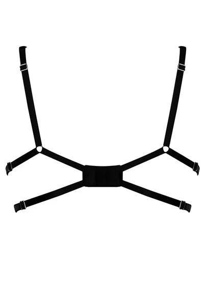 Soutien gorge ouvert Jet Black