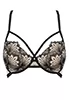 Soutien gorge Push up noir Hotel Desire Clandestine