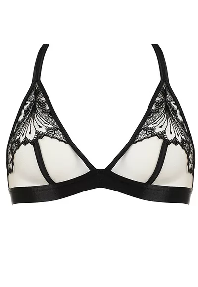 Soutien gorge Triangle noir Hotel Desire Clandestine