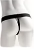 Vibro réaliste creux 25cm sur harnais