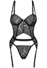 Yaskana Corset et string noir