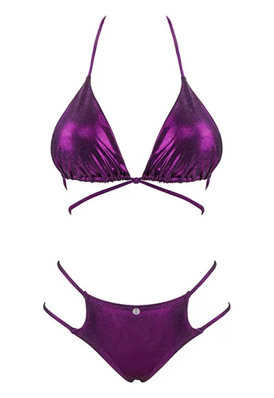 Bikini sexy violet brillant Balitta