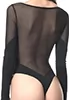 Body string échancré noir Jelena