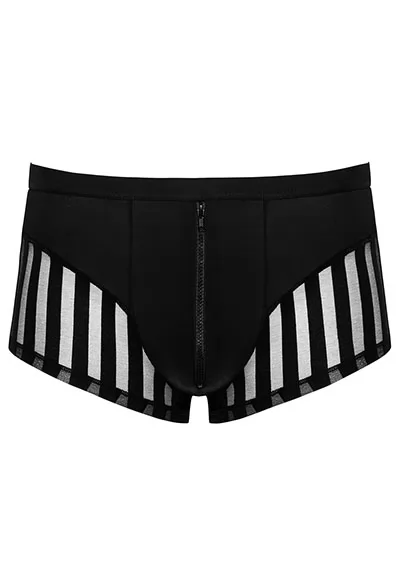 Boxer à rayures transparentes pour homme