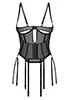 Corset sexy noir Euphori