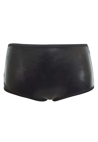 Culotte ouverte Wetlook Doris Noir