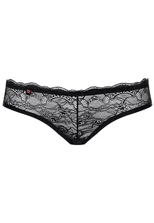 Culotte sexy tentation noir Frivolla