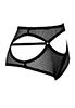 Culotte taille haute coquine jet Black