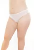 Culotte transparente ouverte Voile blanc