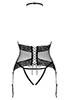 Lacrisia Corset seins nus noir