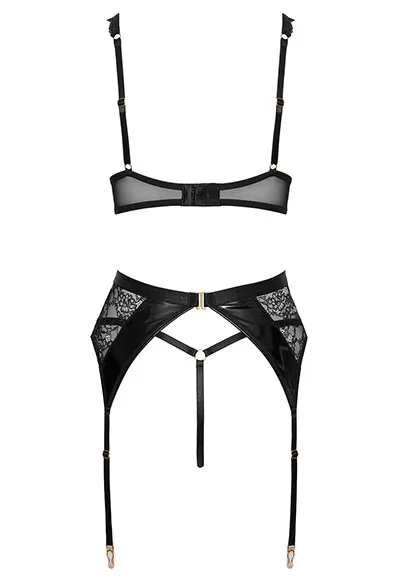 Lingerie vinyl soutien gorge 3p