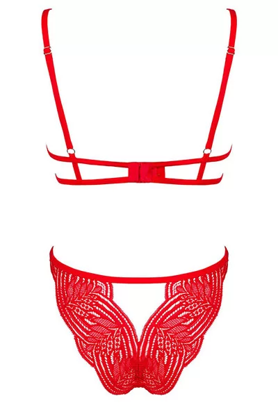 Mellania Lingerie sexy 2 pcs Rouge